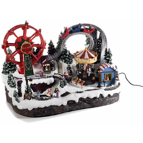 VILLAGGIO NATALE INNEVATO