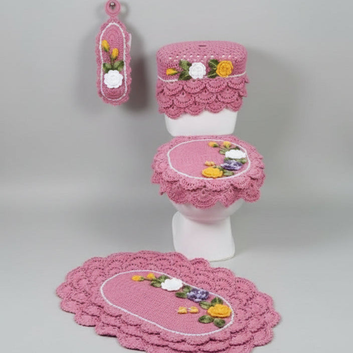 Set da bagno fatto a mano