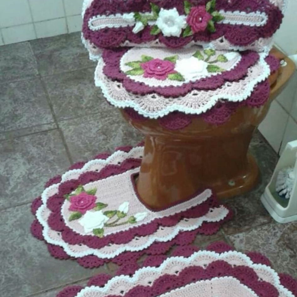 Set da bagno fatto a mano