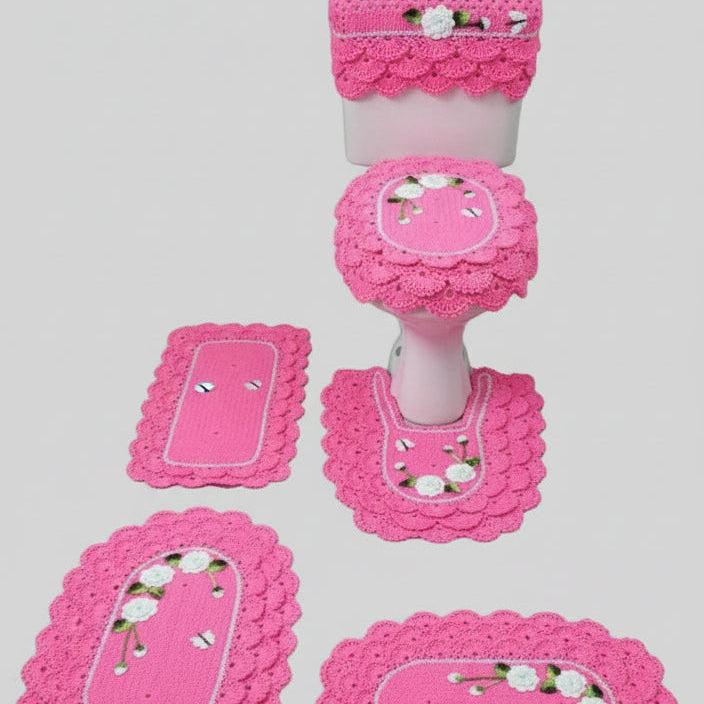 Set da bagno fatto a mano